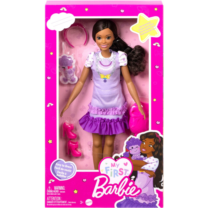 BARBIE Moja pierwsza lalka Barbie Piesek HLL20