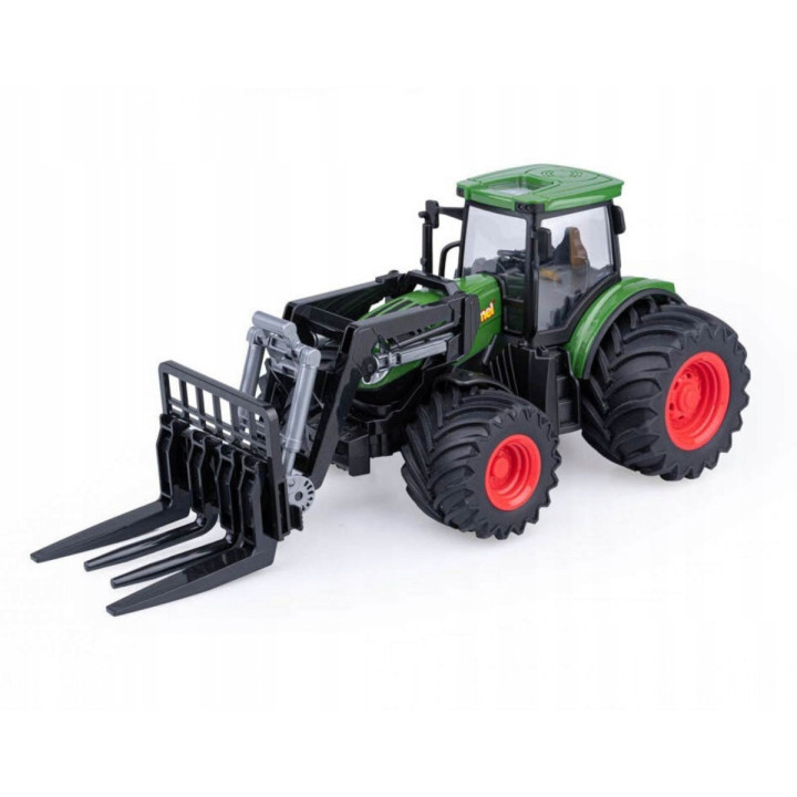 DUMEL agro pojazd Traktor RC + widły paletowe + pilot