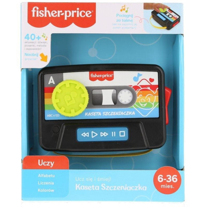 FISHER PRICE RETRO KASETA SZCZENIACZKA GXX31 Ucz się śmiej Retro Kaseta