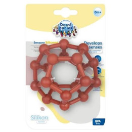 CANPOL Gryzak silikonowy GEOMETRYCZNY 80/302