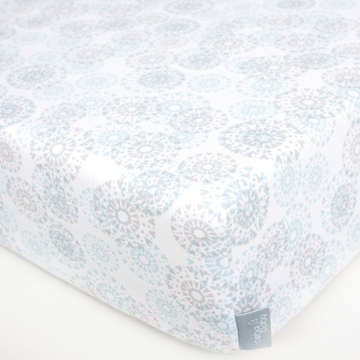 CEBA BABY Prześcieradło jersey z gumką 120x60 DANDE
