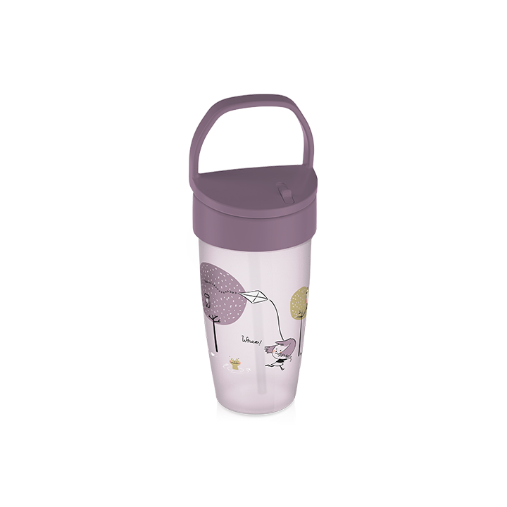 LOVI Kubek ze słomką ACTIVE LOVELY girl 350ml 14m+ 35/355