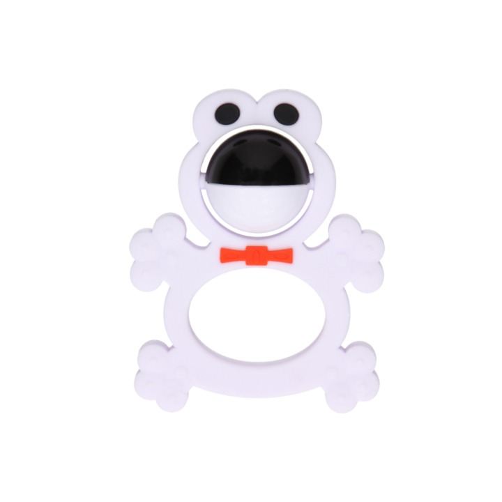 HENCZ Grzechotka silikonowa Żabka