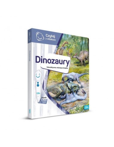 ALBI Książka Dinozaury - Czytaj z...