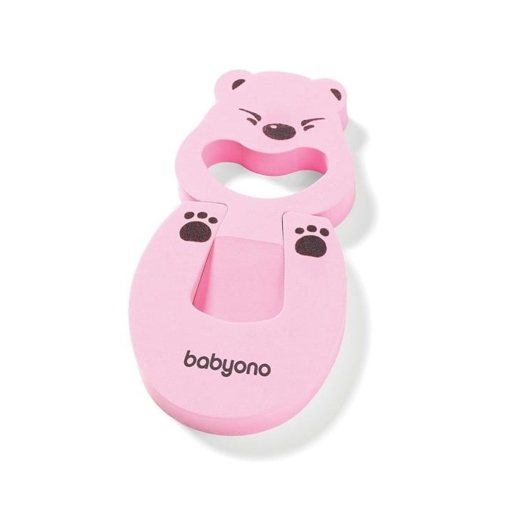BABYONO Zabezpieczenie do drzwi różowe 947/01