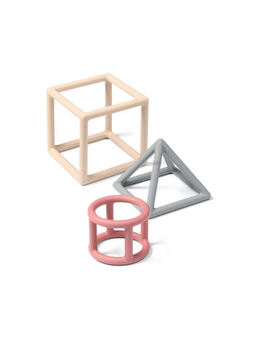 BABYONO Edukacyjne gryzaki GEOMETRIC...