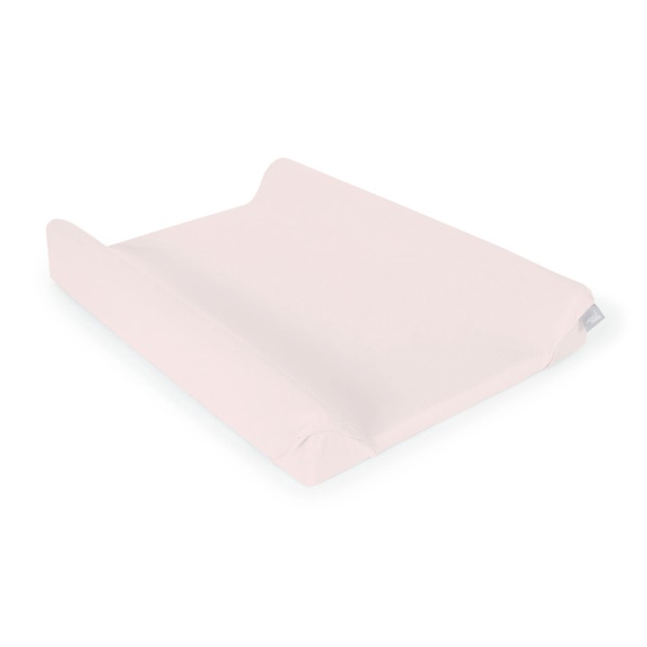CEBA BABY Pokrowiec na przewijak Light Grey Melange+Pink, 50x70-80cm 2szt.