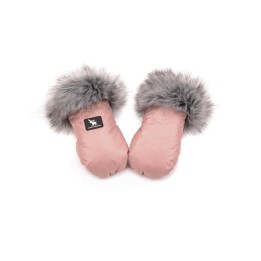 COTTONMOOSE Rękawice do wózka HANDMUFF power pink