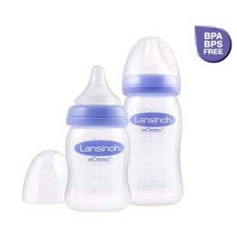 LANSINOH Butelka 240 ml ze smoczkiem Natural Wave® rozmiar M