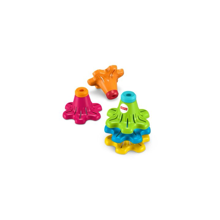 FISHER PRICE Wirująca wieżyczka do układania FYL38 6m+