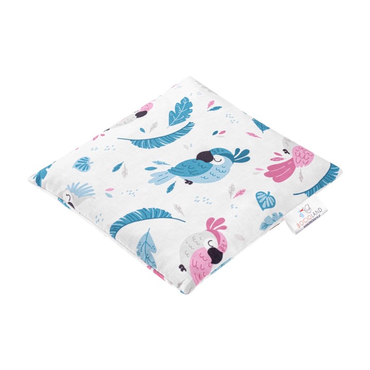 BOCIOLAND Termofor duży z pestkami wiśni papuga nimfa