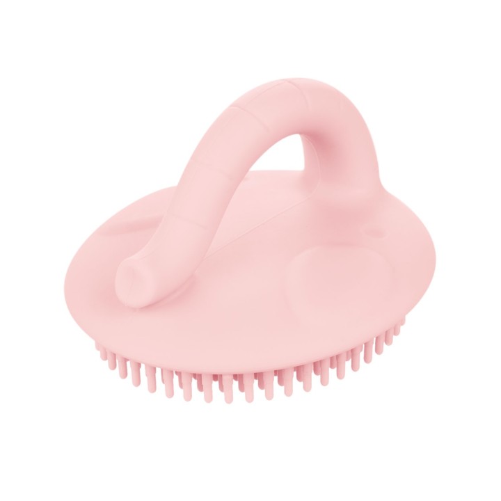 CANPOL BABIES Myjka silikonowa do kąpieli 9/115 pink