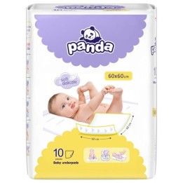 BELLA Podkład do przewijania Panda 60/60 10 szt.