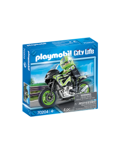PLAYMOBIL Motocyklista z...