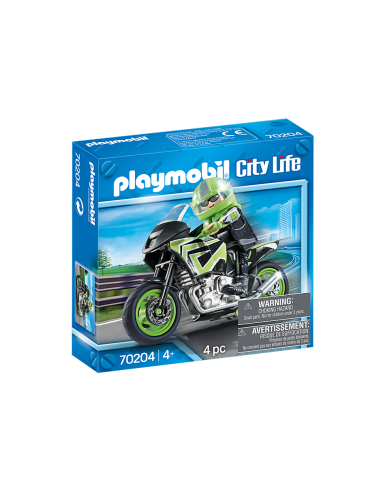PLAYMOBIL Motocyklista z motorem...