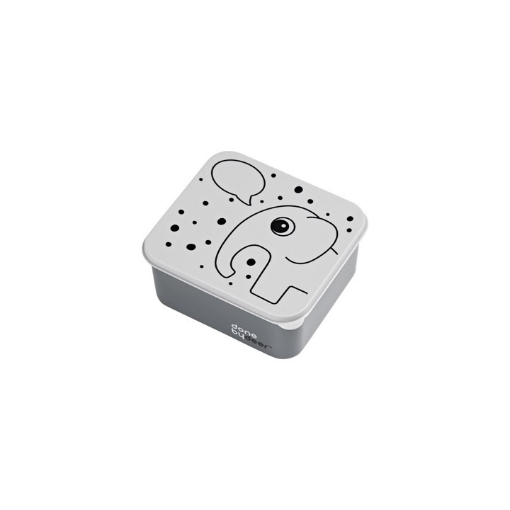 Done by Deer Lunchbox Grey Słonik Elphee