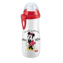 NUK Kubek Sports Cup DISNEY Myszka Mini, silikonowy ustnik sportowy, od 36 m., 450 ml