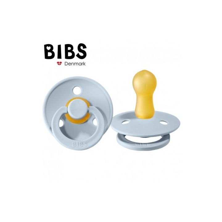 BIBS Smoczek uspokajający kauczukowy Rozmiar S, 0m+