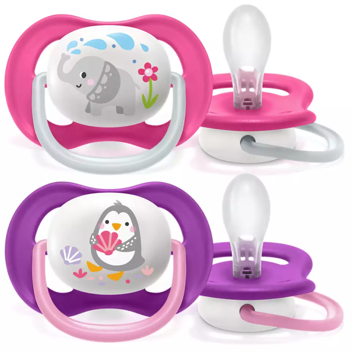 PHILIPS AVENT Smoczek Ultra Air ANIMALS 6-18 m SCF080/08