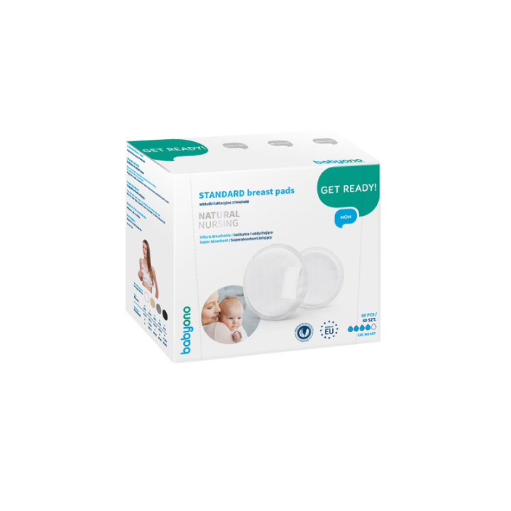 BABYONO Wkładki laktacyjne Standard 60 szt. 967