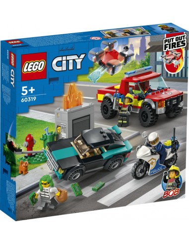 LEGO CITY Akcja strażacka i policyjna...