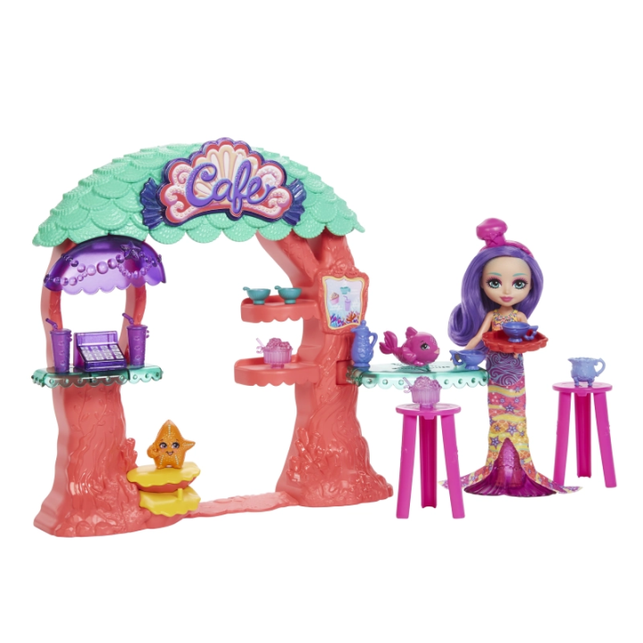 ENCHANTIMALS Podwodna kawiarnia Zestaw do zabawy HCF86
