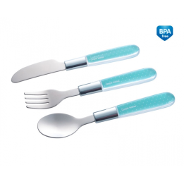 CANPOL BABIES Metalowe sztućce dla dzieci 9/477