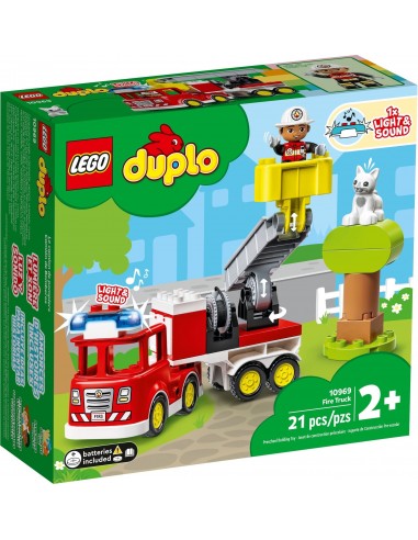 LEGO DUPLO 10969 Wóz strażacki 2+