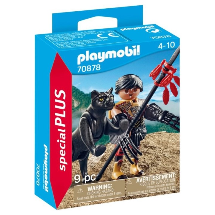 PLAYMOBIL Wojownik z Panterą 70878