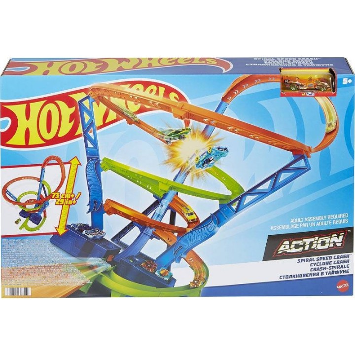 HOT WHEELS HGV67 Tor wyścigowy Tornado Zestaw