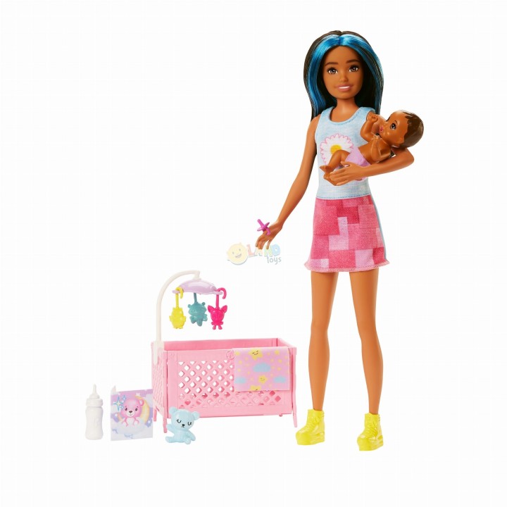 Barbie Lalka z bobaskiem HJY34