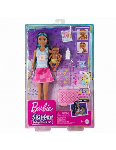 Barbie Lalka z bobaskiem HJY34