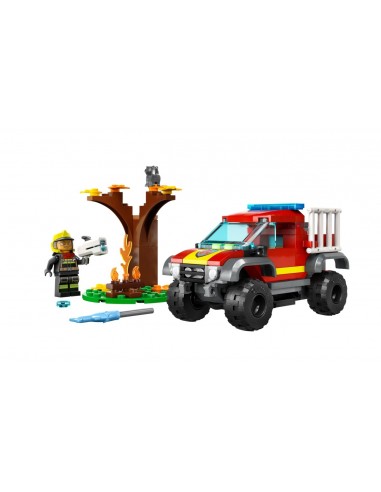 LEGO CITY Wóz strażacki 4x4 60393
