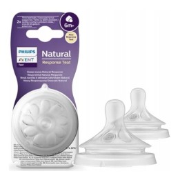 PHILIPS AVENT  Smoczek Responsywny Natural 6m+ 966/02