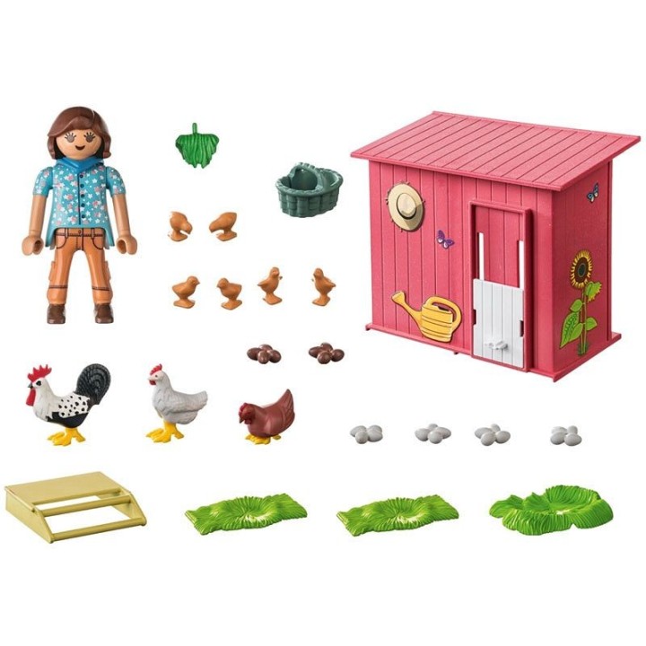 PLAYMOBIL 71308 Kury z pisklętami