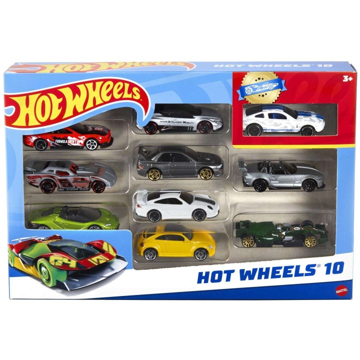 Hot Wheels 54886 Samochodziki 10-pak