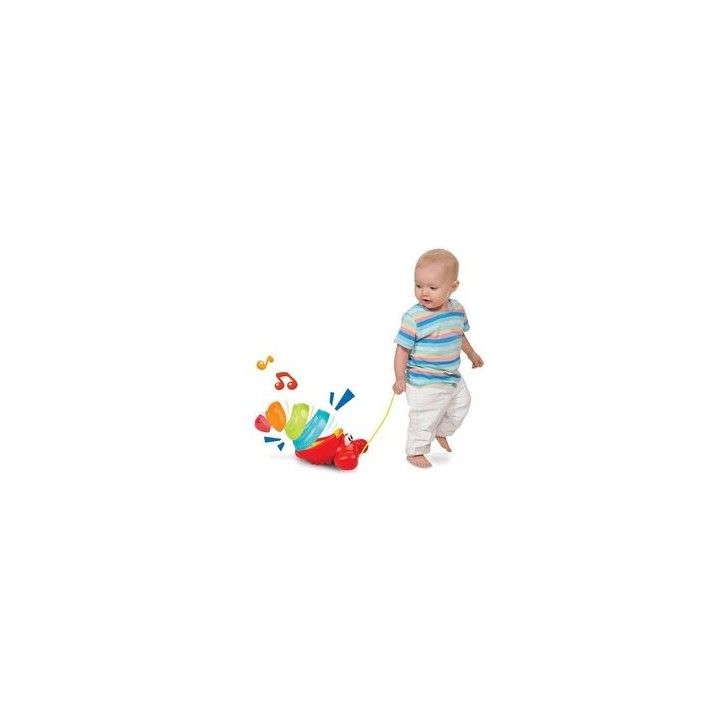 SMILY PLAY Krab piramidka do ciągnięcia WinFun 000747 12m+