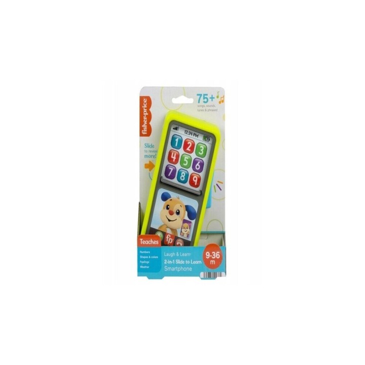 FISHER PRICE Smartfonik 2w1 Przesuwaj i Ucz się HNL43