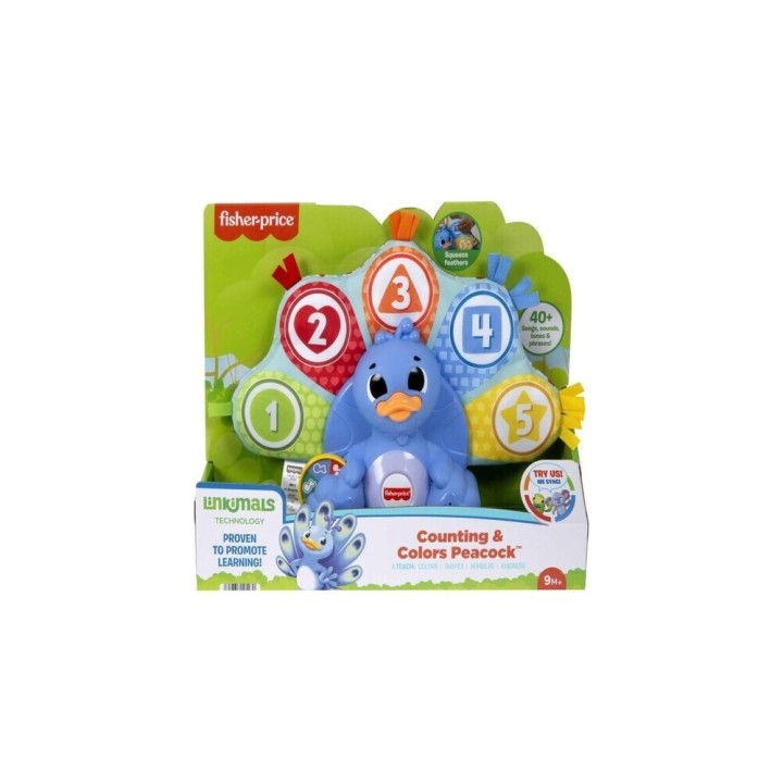 FISHER PRICE Interaktywny Paw HNN83