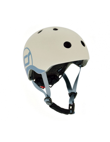 SCOOTANDRIDE Kask Dziecięcy (S-M) ash