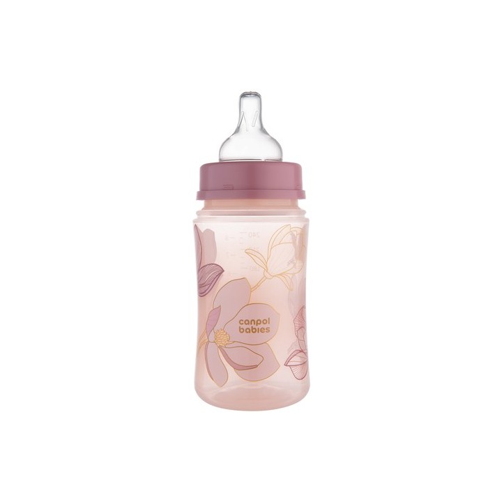 CANPOL BABIES But.240ml Easy Gold 35/240 pink