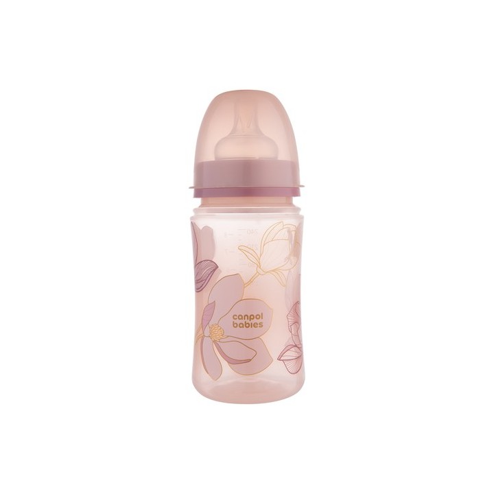 CANPOL BABIES But.240ml Easy Gold 35/240 pink
