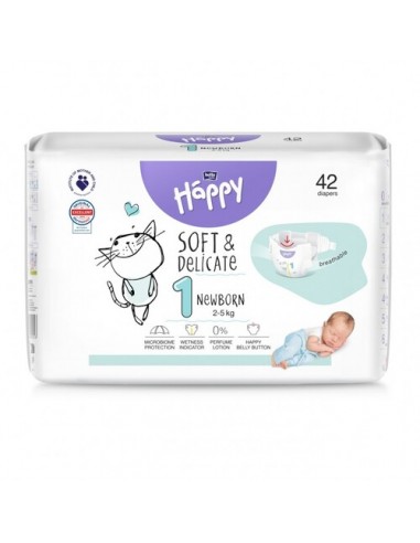 BELLA HAPPY Pieluszki Newborn 1 2-5kg...