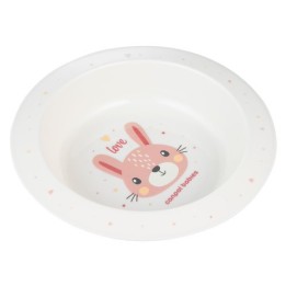 CANPOL BABIES Miska plastikowa Cute Animals 4/412 pink