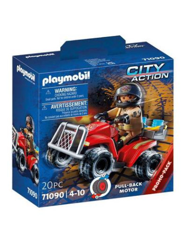 PLAYMOBIL 71090 Pożarniczy speed quad