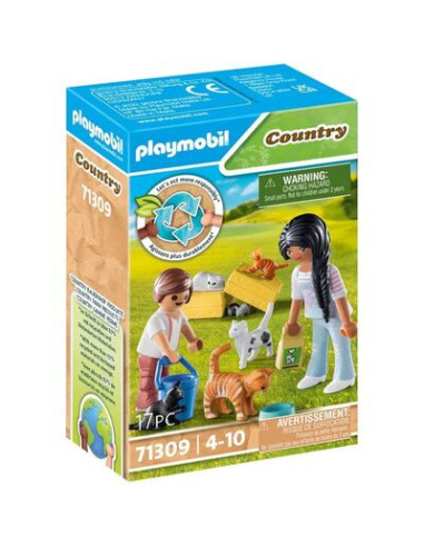 PLAYMOBIL 71309 Rodzina kotków