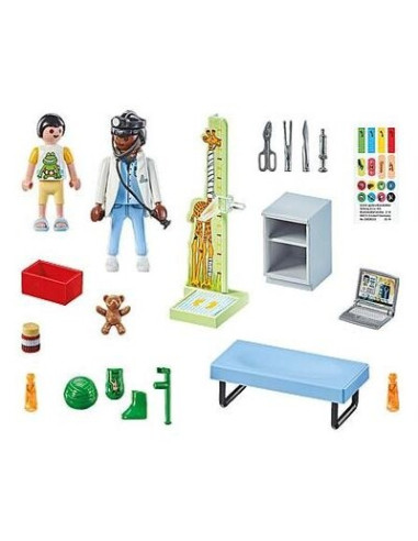 PLAYMOBIL 71619 Pediatra z pluszowym...