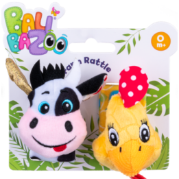 BALIBAZOO Grzechotki na rączkę Farma 85684