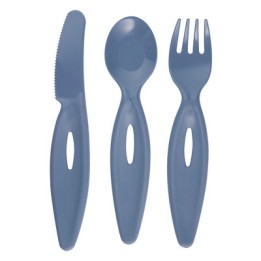 CANPOL BABIES Zestaw sztućców dla dzieci 31/418 blue