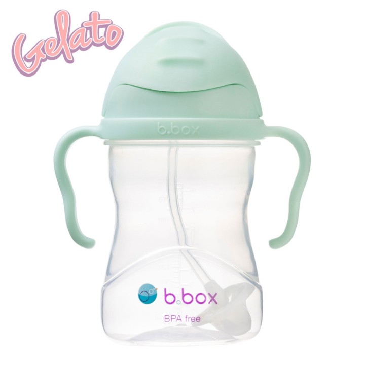 B.BOX Bidon z obciążoną słomką, 240 ml
